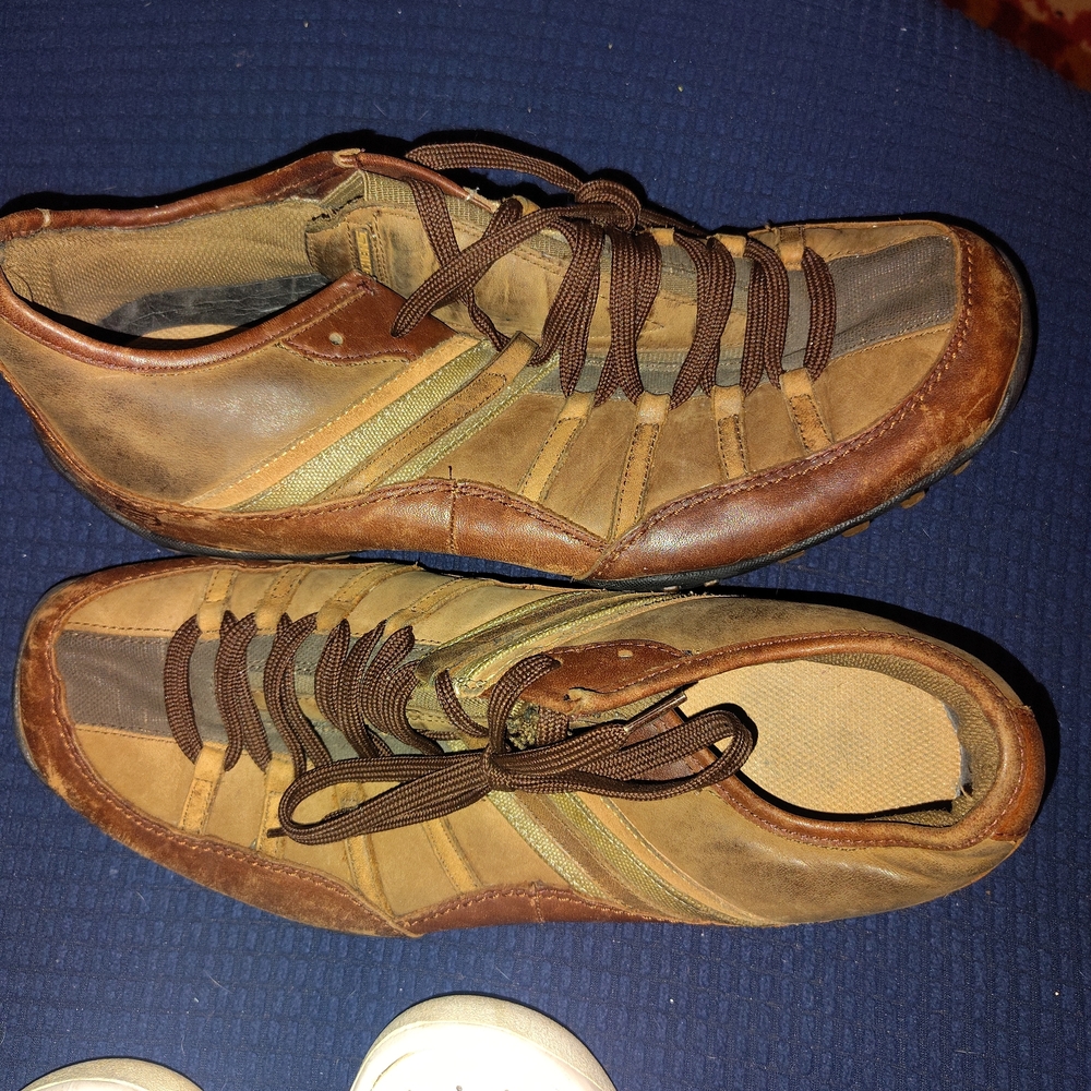 Steve Madden Brown and Tan Boat Shoes